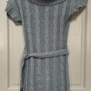 Short sleeve sweater dress